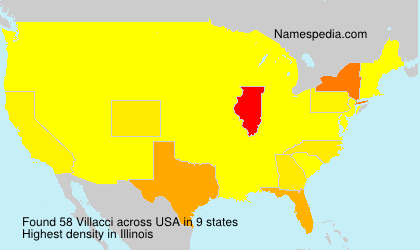 Surname Villacci in USA Surname Villacci in USA