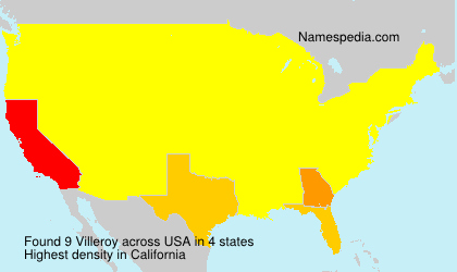 Surname Villeroy in USA Surname Villeroy in USA