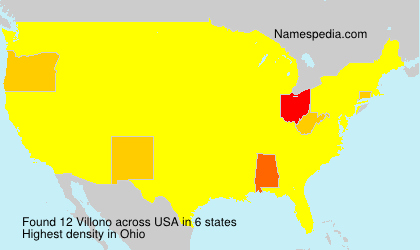Surname Villono in USA Surname Villono in USA