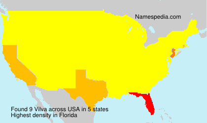 Surname Vilva in USA Surname Vilva in USA