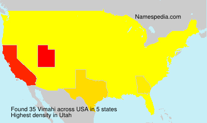 Surname Vimahi in USA Surname Vimahi in USA
