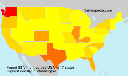 Surname Vimont in USA Surname Vimont in USA