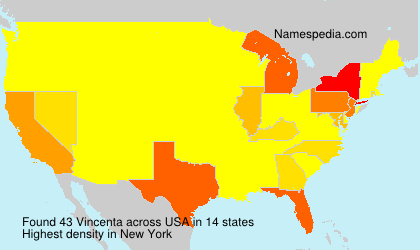 Surname Vincenta in USA Surname Vincenta in USA