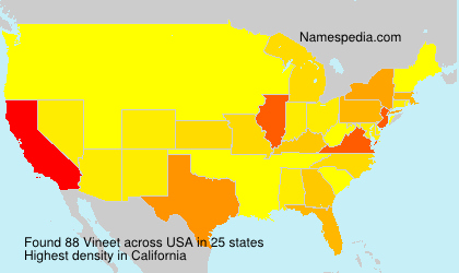 Surname Vineet in USA Surname Vineet in USA