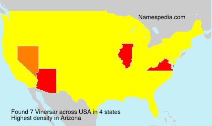 Surname Vinersar in USA Surname Vinersar in USA