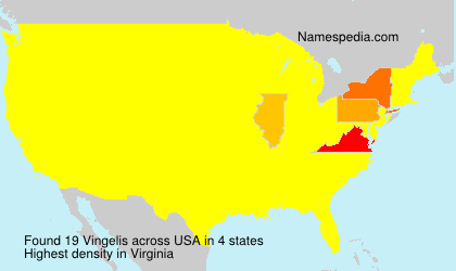 Surname Vingelis in USA Surname Vingelis in USA