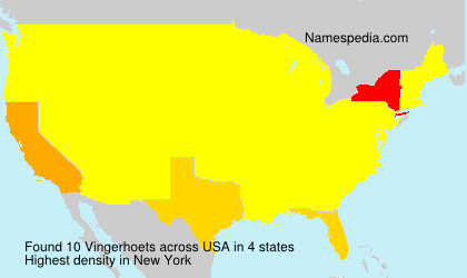 Surname Vingerhoets in USA Surname Vingerhoets in USA