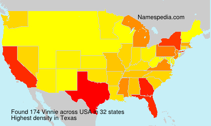 Surname Vinnie in USA Surname Vinnie in USA