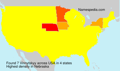 Surname Vinnytskyy in USA Surname Vinnytskyy in USA