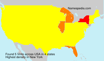 Surname Vinto in USA Surname Vinto in USA