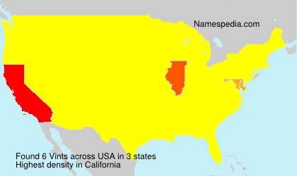 Surname Vints in USA Surname Vints in USA