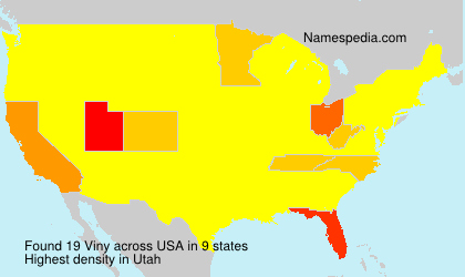Surname Viny in USA Surname Viny in USA