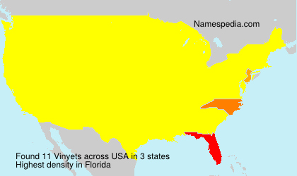 Surname Vinyets in USA Surname Vinyets in USA