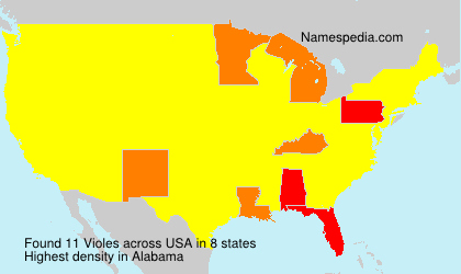 Surname Violes in USA Surname Violes in USA