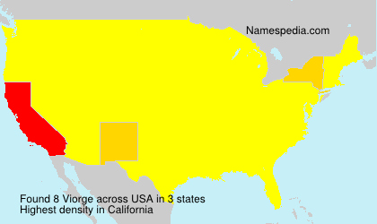 Surname Viorge in USA Surname Viorge in USA