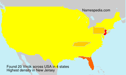 Surname Vircik in USA Surname Vircik in USA