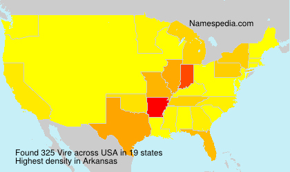 Surname Vire in USA Surname Vire in USA