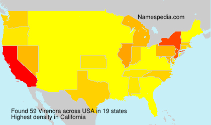 Surname Virendra in USA Surname Virendra in USA