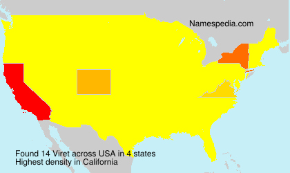 Surname Viret in USA Surname Viret in USA