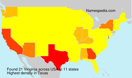 Surname Viriginia in USA Surname Viriginia in USA