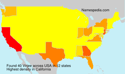 Surname Virjee in USA Surname Virjee in USA
