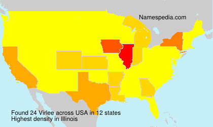 Surname Virlee in USA Surname Virlee in USA