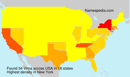 Surname Virna in USA Surname Virna in USA