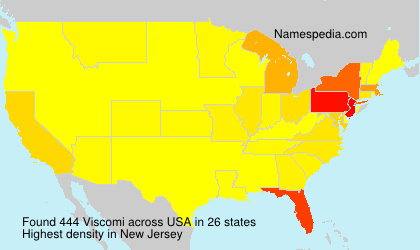 Surname Viscomi in USA Surname Viscomi in USA