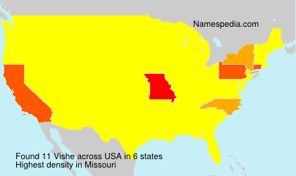 Surname Vishe in USA Surname Vishe in USA
