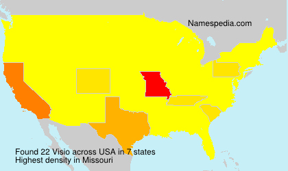 Surname Visio in USA Surname Visio in USA