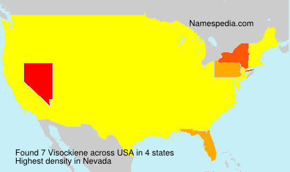 Surname Visockiene in USA Surname Visockiene in USA