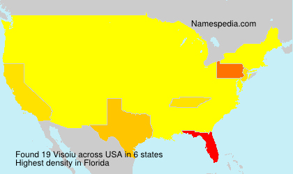 Surname Visoiu in USA Surname Visoiu in USA