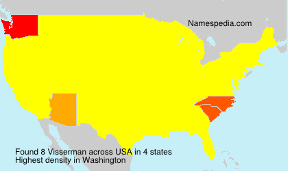 Surname Visserman in USA Surname Visserman in USA
