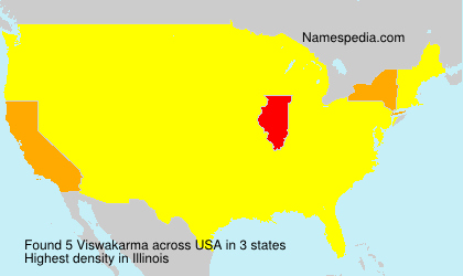 Surname Viswakarma in USA Surname Viswakarma in USA