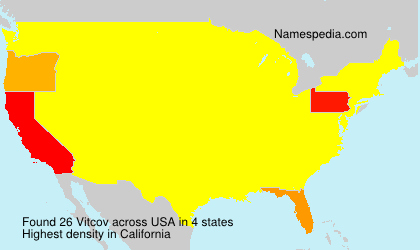 Surname Vitcov in USA Surname Vitcov in USA