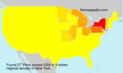 Surname Vitina in USA Surname Vitina in USA