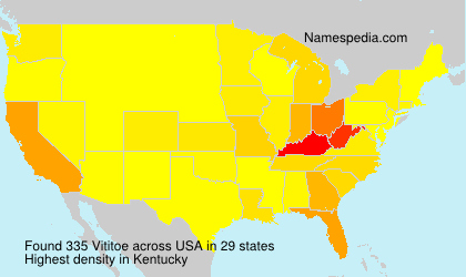 Surname Vititoe in USA Surname Vititoe in USA