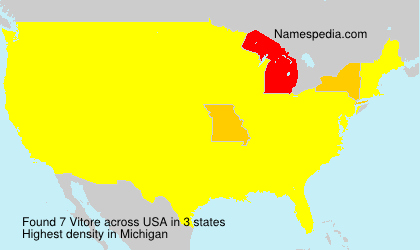 Surname Vitore in USA Surname Vitore in USA