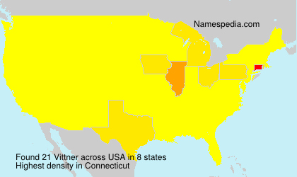 Surname Vittner in USA Surname Vittner in USA