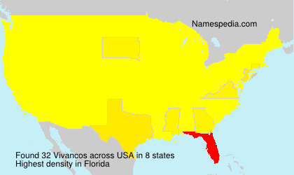 Surname Vivancos in USA Surname Vivancos in USA