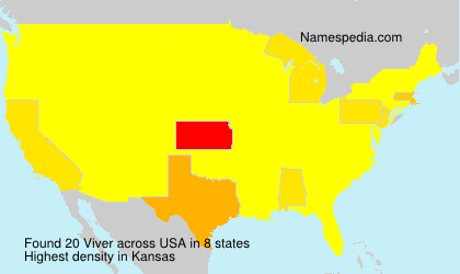 Surname Viver in USA Surname Viver in USA