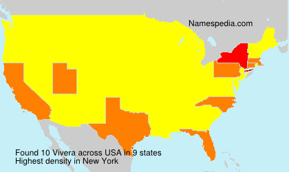 Surname Vivera in USA Surname Vivera in USA