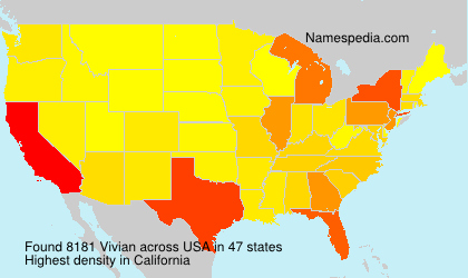 Surname Vivian in USA Surname Vivian in USA