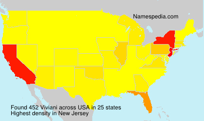Surname Viviani in USA Surname Viviani in USA