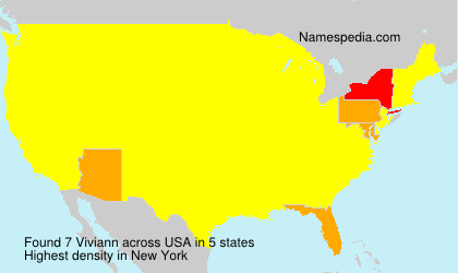 Surname Viviann in USA Surname Viviann in USA