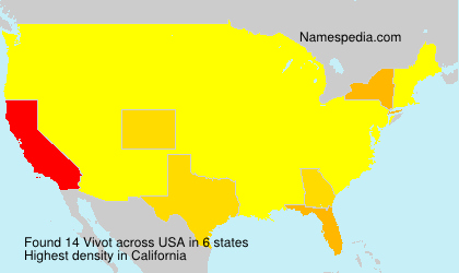 Surname Vivot in USA Surname Vivot in USA