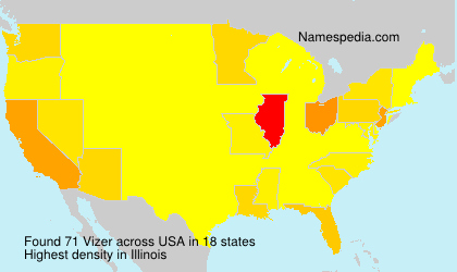 Surname Vizer in USA Surname Vizer in USA
