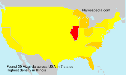 Surname Vizgirda in USA Surname Vizgirda in USA