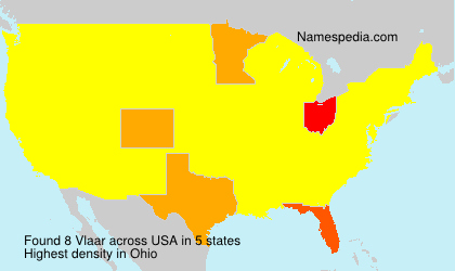 Surname Vlaar in USA Surname Vlaar in USA