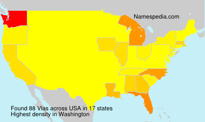 Surname Vlas in USA Surname Vlas in USA